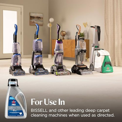 Bissell 78H63 Deep Clean Pro 4X Deep Cleaning Concentrated Carpet Shampoo, 48 ounces - Silver - size: 48 Fl Oz (Pack of 1), style: Pro Max