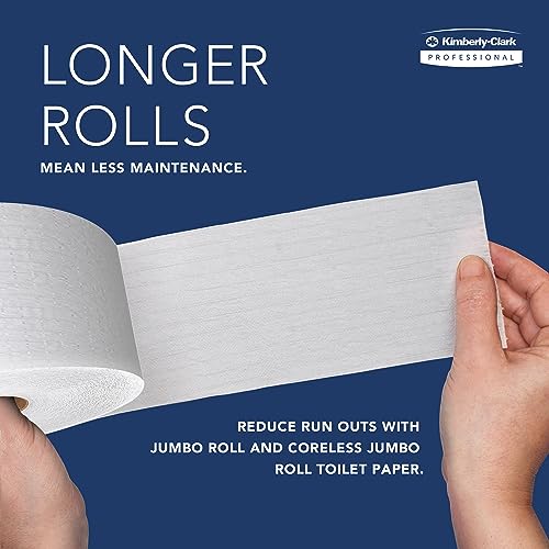 Scott Professional Jumbo Roll Toilet Paper Dispenser, White (09508)