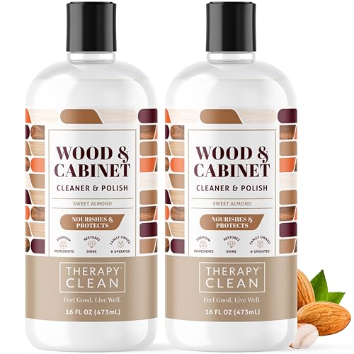 Therapy Wood Cleaner and Polish - Cabinet & Table Restorer (2-Pack) - style: Wood Polish (Pack of 2)