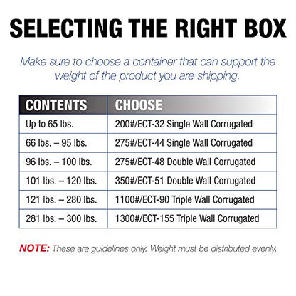 Tape Logic TLHD161010DW Double Wall Boxes, 16" x 10" x 10", Kraft (Pack of 15) - size: 16 x 10 x 10", style: Double Wall Boxes