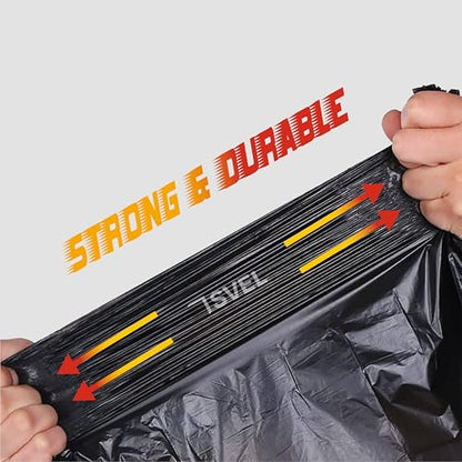 Heavy Duty Industrial Contractor Bags 42 gallons 2 Mil - 33" x 48" Thick and Tough Trash Bag for Construction, Commerical, Yard, Outdoor use. (160)