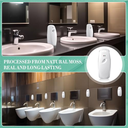 Maxcheck 4 Pcs Automatic Air Freshener Spray Dispenser for Room, White - color: White