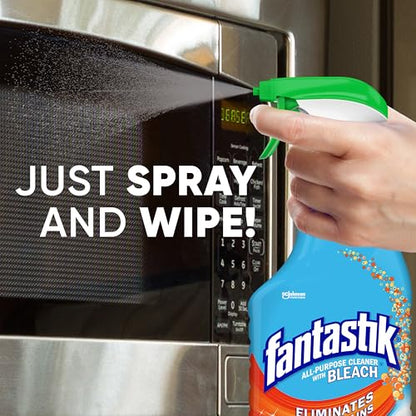 Fantastik All Purpose Cleaner with Bleach, Removes Grease & Mold, 32 oz - size: 32 Fl Oz (Pack of 1), style: All Purpose Cleaner with Bleach