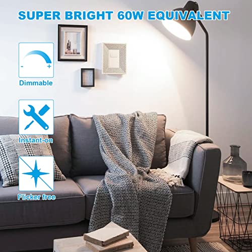 Dimmable A15 Ceiling Fan Light Bulb 60Watt, Neutral White 4000K, 4 Pack - color: 4000k Neutral White