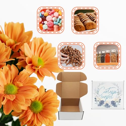 6x5x3 inch White Shipping Boxes 25 Pack,Small Gift Boxes,Bulk of Mailers - size: 6''x5''x3''