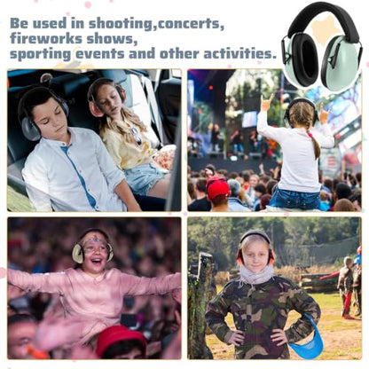 Amylove 12 Pcs Kids Noise Cancelling Headphones Ear Muffs Boho Style - size: Universal Fit (kids & Adults), style: Boho Style