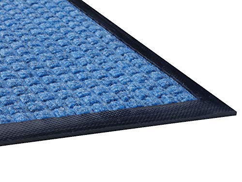 Guardian WaterGuard Indoor/Outdoor Wiper Scraper Floor Mat, Rubber/Nylon, 4'x10', Burgundy - color: Burgundy, size: 4' x 10' (Rectangular)
