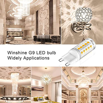 winshine 10 Pack Dimmable G9 LED Bulb 40W Equivalent 4000K Natural White - size: 10 Count (Pack of 1)