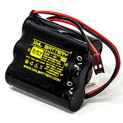 (1 Pack Sure-Lites 026-148 026148 SL026148 SL-026148 SL-026-148 3.6v 700mAh Ni-CD Battery Pack Replacement for Exit Sign Emergency Light - size: 1 Pack