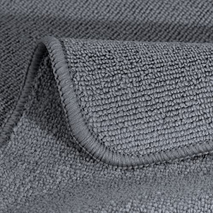 POLYTE 340 GSM Multipurpose Microfiber Cleaning Towel, 16x16 in, 12 Pack