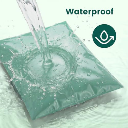 Metronic Bulk Poly Mailers 14.5x19 400 Pack, Self Seal Large Shipping Bags - color: Grayed Jade Green, size: 14.5x19 400PC