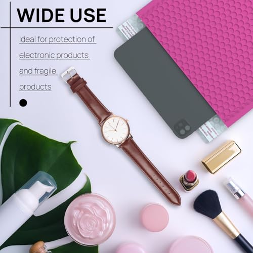 8.5x11 Inch Bubble Mailer 40 Pack, Waterproof Padded Envelopes with Strong Self-Seal Adhesive, Cushioning Shipping Bags with Bright Color for Small Business - Rose Red - color: Rose Red