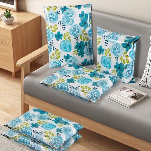 Oududianzi Poly Mailers 10x13, 100PCS Shipping Bags, Mailers Poly Bags, Mailing Envelopes Bags, Polymailer Packaging Bags for Small Business - Blue Rose - color: Blue Rose, size: 10x13 - 100Pack