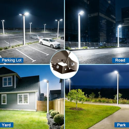 200W LED Parking Lot Light Trunnion Mount 30000LM 5000K 3Pack - size: 200W/Trunnion/3PC