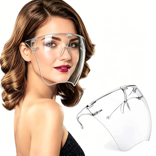 Face Shield Mask, Full Face Clear Mask for Nail Techs