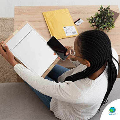 Rigid Mailers with Self-Seal, White 13 x 18 Inches, 25 Pack, 550 GSM Thick Paperboard Envelopes for Documents, Photos, CDs - color: White, size: 13" x 18" / 25 Pack