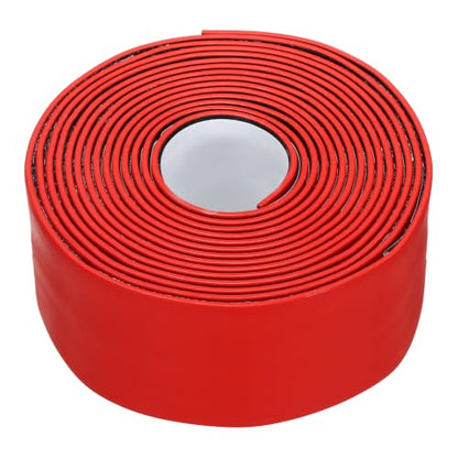 Smoke Fire Seal Strip 9.8Ft 40mm/1.57" Wx 2mm/0.08" T Red - color: Red, size: 9.8FT x 40mm / 1.57" W x 2mm / 0.08" T