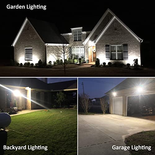 30W LED Flood Light with Knuckle, Outdoor Dusk to Dawn Light 5000K