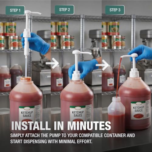5 Gallon Pump Dispenser - Bucket, Jug & Bottle, Shampoo, Detergent, 1 Pack - size: 1-Pack