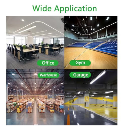 LED Linear High Bay Shop Light with Motion Sensor 130W 5000K