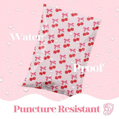 Pretty Package Store Poly Mailers 14.5x19, Cherry, 100 Pack - color: Cherry, size: 14.5x19