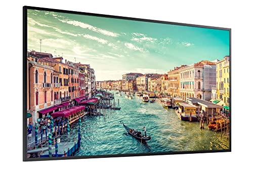 Samsung Business QM55R 55 inch 4K UHD 3840x2160 24/7 Commercial Signage LED Display for Business, HDMI, Wi-Fi, and 3-Year WRNTY, 500 nit (LH55QMREBGCXZA), Black - size: 55-inch