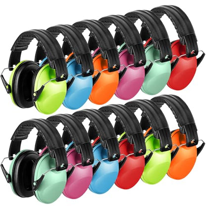 Amylove 12 Pcs Kids Noise Cancelling Headphones Ear Muffs Cute Style - size: Universal Fit (kids & Adults), style: Cute Style