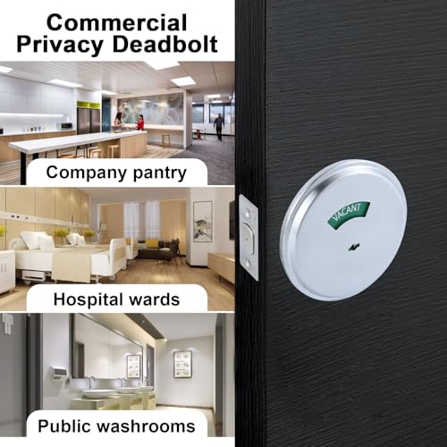 Grade 2 Deadbolt for Commercial Privacy Use-1P - size: Privacy Deadbolt（2-3/4 IN Backset)