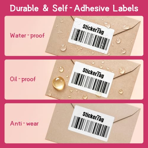 12 Rolls 3" x 2" Direct Thermal Shipping Labels for Small Business Supplies - size: 3" x 2" - 12 Rolls
