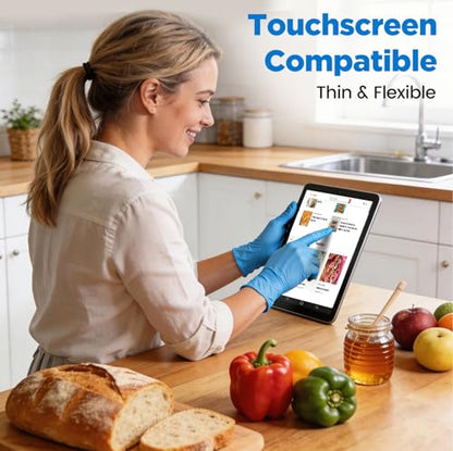 Food Grade Nitrile Gloves Small, 100Pcs, 5 Mil - color: Blue(100 Pcs), size: Small