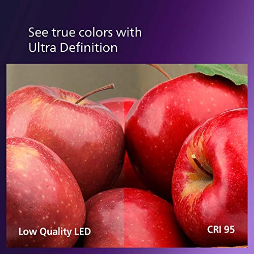 PHILIPS LED 75W PAR20 4-Pack Ultra Definition Bright White (3000K) 800 Lumen (10W = 75W) Dimmable Frosted Flicker-Free Light Bulbs - size: 4 Pack, style: PAR 20