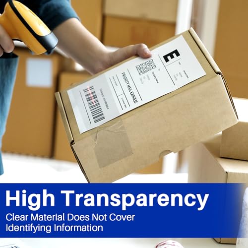 RAZCC Clear Packing Tape, 12 Rolls Heavy Duty Packaging Tape with Dispensers for Packing Shipping Moving and Sealing, Thicker Packing Tape-2" x 65 Yards Per Roll, 780 Total Yards - size: 2"-12 Rolls
