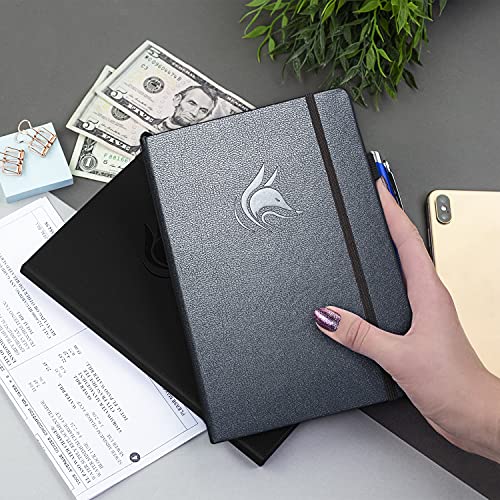 Clever Fox Check Register Book, Checkbook Ledger, 5.8x8.3 Mystic Grey - color: Mystic Gray, size: A5 (5.8'' x 8.3'')