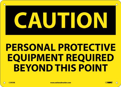 NMC C395RB OSHA Sign
