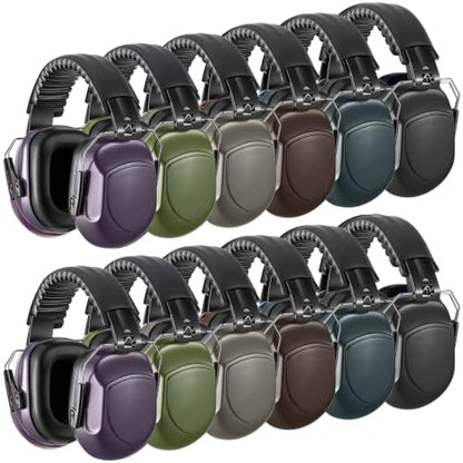 Amylove 12 Pcs Adult Noise Cancelling Headphones Ear Muffs - size: Universal Fit (kids & Adults), style: Shooting Style 2
