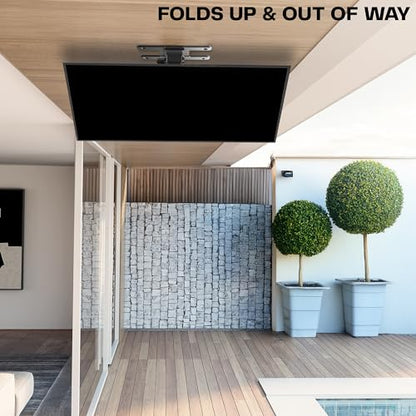 VIVO Swivel Electric Ceiling TV Mount, 37-86 in Screens, MOUNT-E-FD85S - color: Black, size: 37" to 86" TVs