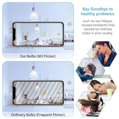 E12 LED Corn Light Bulb 100w Equivalent 1000 Lumen 6000K Daylight White 20W Led Chandelier Light Bulbs for Chandeliers Ceiling Fan Pendant Wall sconces LED Candelabra Bulbs