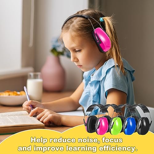 Amylove 12 Pcs Kids Noise Cancelling Headphones Ear Muffs Bright Style - size: Universal Fit (kids & Adults), style: Bright Style