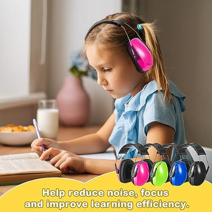 Amylove 12 Pcs Kids Noise Cancelling Headphones Ear Muffs Bright Style - size: Universal Fit (kids & Adults), style: Bright Style