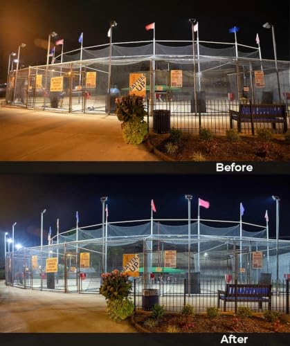 ledmo 300W LED Parking Lot Light with Dusk to Dawn Photocell 36000LM 5000K - size: Big/300/Slip Fitter
