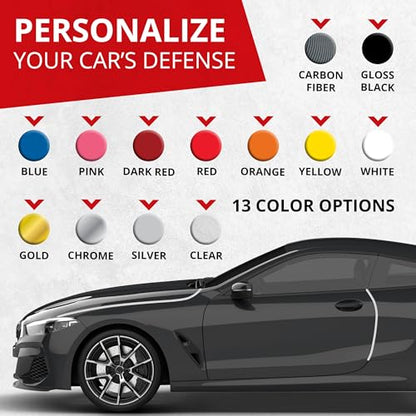 All-Fit Automotive Car Door Edge Protector Made in the USA (10 Ft - White) - color: White