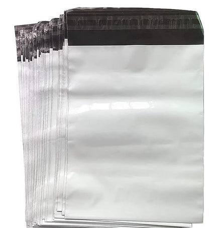 15 X 19 Inch White Poly Mailers, Large Self-Sealing Shipping Bags 10 Pcs - size: 15 X 19 Inch/10 pcs