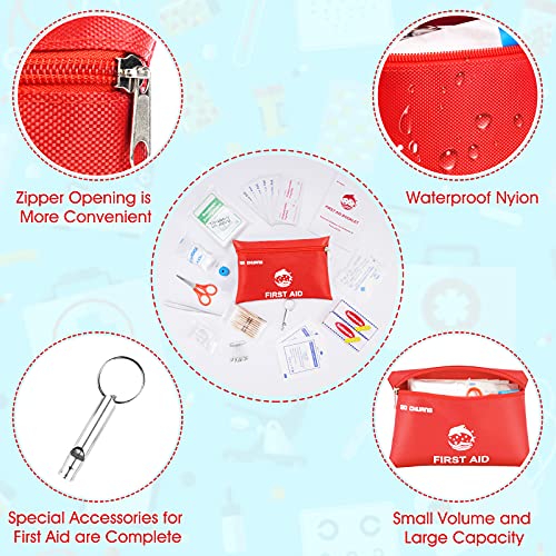 Small First Aid Kit 87 Pieces Travel Size Portable Emergency Medical Kit