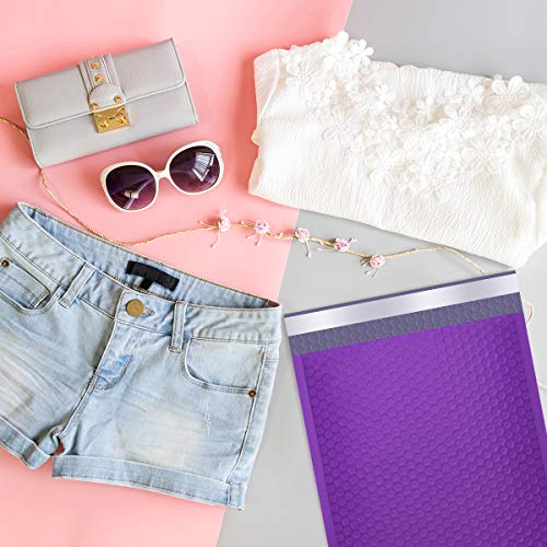 UCGOU Bubble Mailers 9.5x14.5" 25 Pack Usable Size 9.5x13.5" Purple Padded - color: Purple, size: 9.5x14.5" 25PC