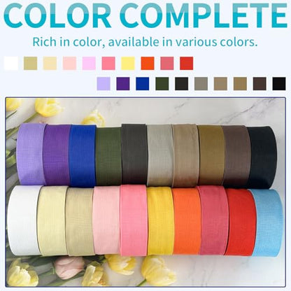2" Blue Wide Webbing Straps 12yd for Lawn Chair,Bag &Sewing - color: Lake Blue 06