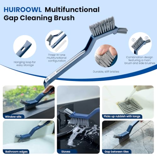 Commercial Mop with 3 Replacement Heads & 1 Handles, 64" Long Handle Heavy Duty Industrial Wet String Cotton Mop, for Concrete/Tile/Garage Floors-Home, Kitchen