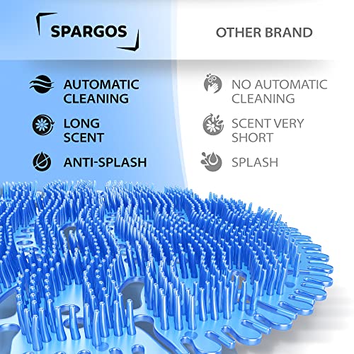 Spargos Urinal Screen Deodorizer, 36 Pack Ocean Breeze Pads