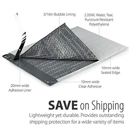 Fosmon Bubble Mailers 12x16, 10-Pack Padded Shipping Envelopes - size: 10 Pack