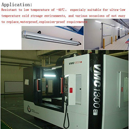 QUJILINE16W 24V IP68 Explosion Proof LED Light/Tube Long 22.8" Waterproof CNC Industrial Machine Interner LED Lighting (16)