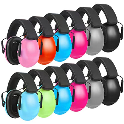 Amylove 12 Pcs Kids Noise Cancelling Headphones Ear Muffs Classic Style - size: Universal Fit (kids & Adults), style: Classic